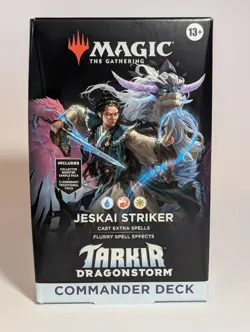 Magic The Gathering Dragonstorm Commander Deck - Jeskai Striker - Image 1