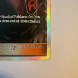 Pokemon TCG Giovanni's Exile Hidden Fates Holo Card 67/68 Full Art Ultra - Image 4