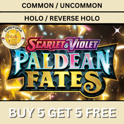 Pokemon TCG - Scarlet & Violet - Paldean Fates - Non-Holo/Reverse Holo/Holo - Image 1