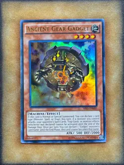 Yugioh Ancient Gear Gadget SR03-EN000 Ultra Rare LP - Image 1