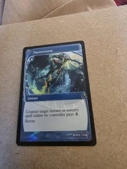 Magic the Gathering Flusterstorm (Future Sight) Mystery Booster 2 Foil - Image 1