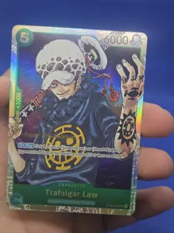 One Piece Super Pre-Release Starter Deck 2 Trafalgar Law ST02-009 SR NM/LP - Image 2