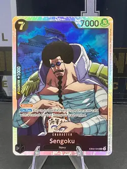 Sengoku - Extra Booster: Anime 25th Collection - One Piece CCG - EB02-004 SR - Image 1