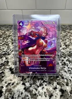 Vinsmoke Reiju OP12-063 Legacy of the Master Alternate Art Foil 5000 Power - Image 2