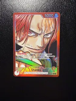 Shanks OP09-001 Leader Alt Art Emperors in the New World One Piece - Image 1
