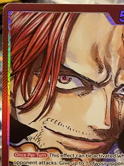 One Piece - Shanks OP09-001 Leader Alt Art Emperors in the New World OP-09 - Image 3