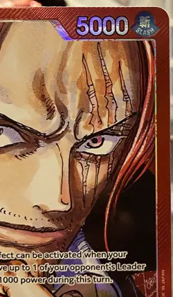 One Piece - Shanks OP09-001 Leader Alt Art Emperors in the New World OP-09 - Image 4