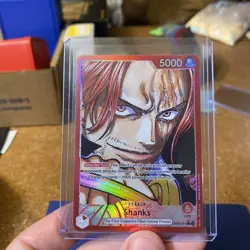 Shanks OP09-001 Leader Alt Art Emperors in the New World One Piece Mint NM - Image 4