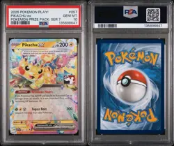 Pikachu ex 057/191 Prize Pack Series Cards Holo - Image 3