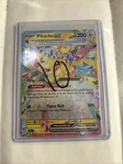 Pikachu EX 057/191 Prize Pack Series Cards Holo - Image 1