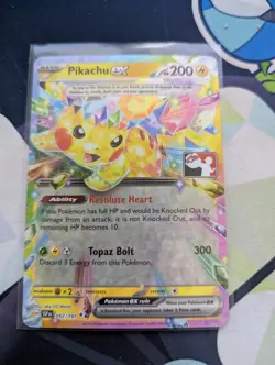 Pikachu ex 057/191 Prize Pack Series Cards Holo - Image 1