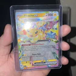 Pikachu ex 057/191 Prize Pack Series Cards Holo - Image 2