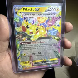 Pikachu ex 057/191 Prize Pack Series Cards Holo - Image 3