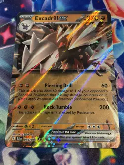 Pokemon TCG Excadrill ex 046/086 Double Rare Black Bolt English NM/M - Image 1