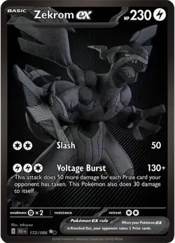 Pokemon TCG Black Bolt & White Flare EX, Reverse Holo & Holo Singles M/NM - Image 1