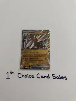 Excadrill ex 046/086 Black Bolt & White Flare Double Rare Holo Pokemon TCG NM/M - Image 1