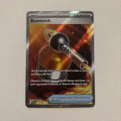 Pokemon TCG Blowtorch 117/094 Me02: Phantasmal Flames Full Art Trainer MINT - Image 1