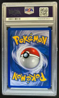 2000 Pokemon Team Rocket First Edition Dark Machamp Holo #10/82 PSA 9 - Image 2