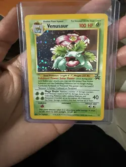 2000 Pokemon Venusaur Holo 13/53 WOTC Black Star Promo NM+ & ORIGINAL PACKING - Image 1