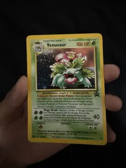 2000 Pokemon Venusaur Holo 13/53 WOTC Black Star Promo NM+ & ORIGINAL PACKING - Image 3