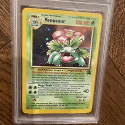2000 POKEMON PROMO BLACK STAR #13 VENUSAUR-HOLO PSA 6 - Image 3