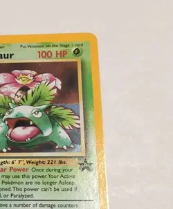 Venusaur Pokemon Wizards Of The Coast Black Star Promo 13 Excellent Condition - Image 4