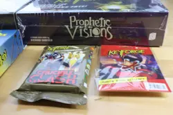 KeyForge: Prophetic Visions Sealed Archon + Crucible Clash Foil Card pack + More - Image 4