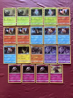 Detective Pikachu Holo Pokemon 17 Card Lot Bulbasaur Mewtwo Charmander LP-NM - Image 1