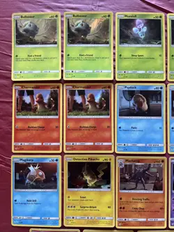 Detective Pikachu Holo Pokemon 17 Card Lot Bulbasaur Mewtwo Charmander LP-NM - Image 2