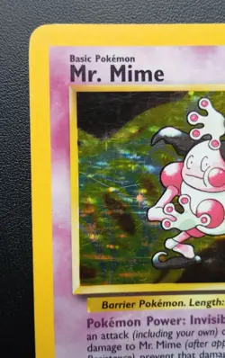 PoKeMoN POKEMON CARD Mr Mime JUNGLE SET RARE HOLO 6/64 - Image 4