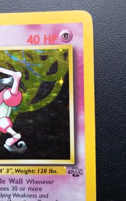 PoKeMoN POKEMON CARD Mr Mime JUNGLE SET RARE HOLO 6/64 - Image 5