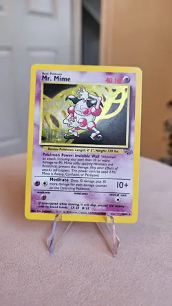 Mr. Mime 6/64 | Base Set Jungle | Holo Pokemon Card HP - Image 1