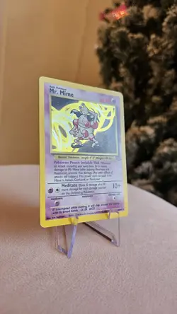Mr. Mime 6/64 | Base Set Jungle | Holo Pokemon Card HP - Image 2