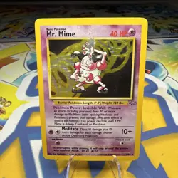 Mr. Mime 6/64 | Base Set Jungle | Holo Pokemon Card HP - Image 1
