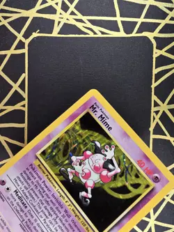 🔥 Mr. Mime 6/64 🔥 Original Holo Rare Jungle Set Pokemon Card WOTC TCG 1999 - Image 5