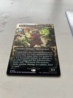 MTG Bello, Bard of the Brambles Raised Foil Borderless 0101 - Image 1