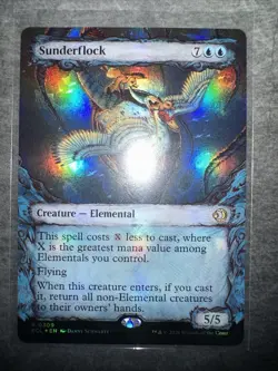 Sunderflock (Showcase) Lorwyn Eclipsed Foil - Image 1