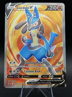 Pokemon Lucario V SWSH: Sword & Shield Promo Cards #SWSH213 NM - Image 1