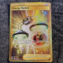 Energy Switch 212/195 Secret Rare SWSH12: Silver Tempest Pokemon TCG NM/M - Image 1