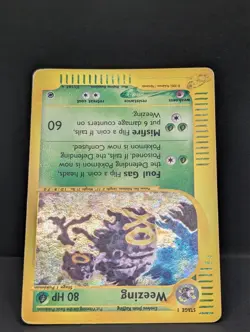 Weezing 032/165 Expedition Base Set Holo Ultra Rare Pokemon TCG Nintendo MP+ - Image 4