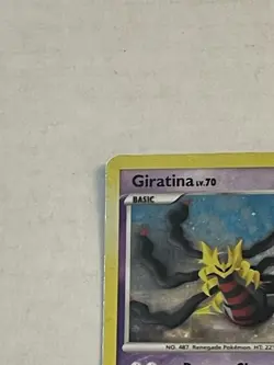 Pokemon TCG Giratina 28/127 Platinum Holo Rare 2009 LP - Image 4