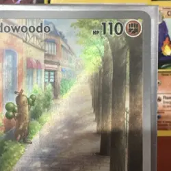 Pokemon TCG Sudowoodo 219/193 Paldea Evolved Illustration Rare - Image 3