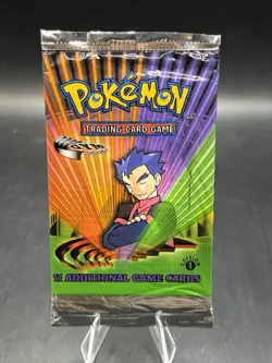 Pokemon TCG Gym Challenge 1st Edition Booster Pack Koga Art Sealed 20.67g 742818062244 - Image 1