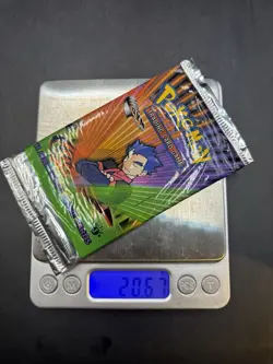 Pokemon TCG Gym Challenge 1st Edition Booster Pack Koga Art Sealed 20.67g 742818062244 - Image 2