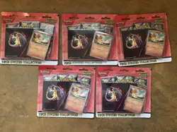 LOT of 5 Sealed Boxes Pokemon TCG Ascending Heroes Charmander 3 Pack Blister - Image 1