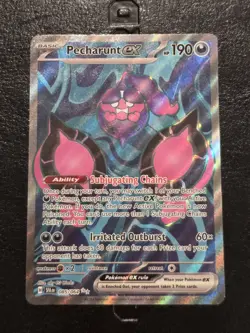 Pecharunt ex Full Art Ultra Rare 085/064 Pokemon Shrouded Fable English NM - Image 1