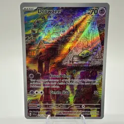 Drowzee 210/198 Pokemon TCG Scarlet & Violet Base Holo Illustration Rare English - Image 1