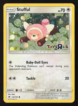Stufful - (Toys R Us) Promo Holo MCAP 110/147 MP Pokemon TCG - Image 1