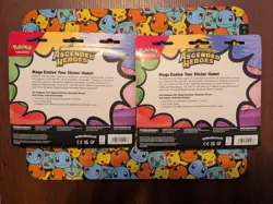 Lot of 2 Pokemon Ascended Heroes Promo Sticker 3 Pack Blisters - SEALED!! - Image 2