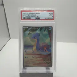 2025 Pokemon Dri En-Destined Rivals #194 Misty's Lapras Illustration Rare PSA 9 - Image 1